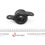 Сайлентблок важеля (переднього/ззаду) Fiat Ducato/Peugeot Boxer/Citroen Jumper 94-06