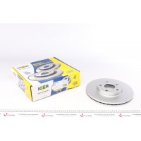 Диск гальмівний (передній) Ford Transit Connect/Tourneo Connect 02-13 (278x24) (з покр.) (вентил.)