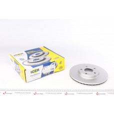 Диск гальмівний (передній) Ford Transit Connect/Tourneo Connect 02-13 (278x24) (з покр.) (вентил.)