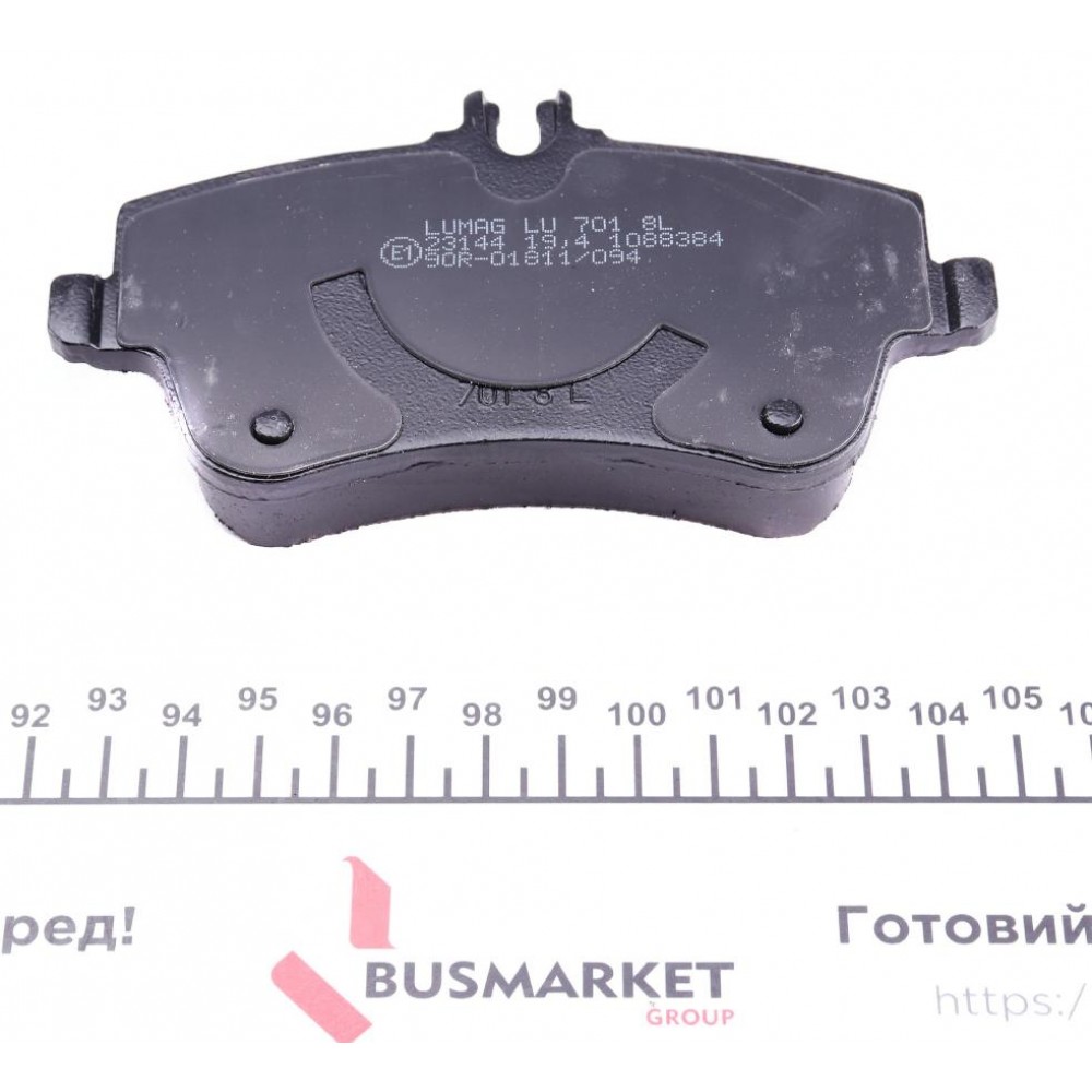 Колодки гальмівні (передні) MB C-class (W203/CL203/S203) 00-11