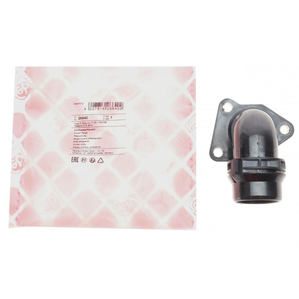 Фланець системи охолодження BMW 3 (E36/E46) 1.6/1.8i (M43) 97-06 (з ущільненням)