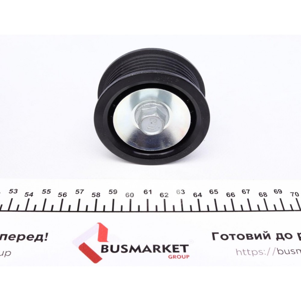 Ролик генератора Hyundai Santa Fe/Kia Sorento 2.4 CVVT 09- (паразитний) (68.5x28.5)