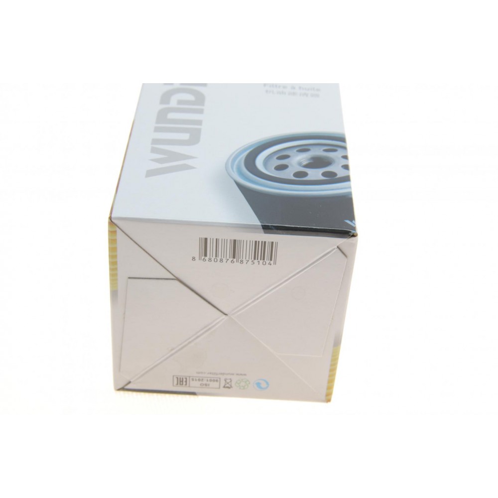 Фільтр масляний VW T5/Caddy III 03- (MANN-FILTER)