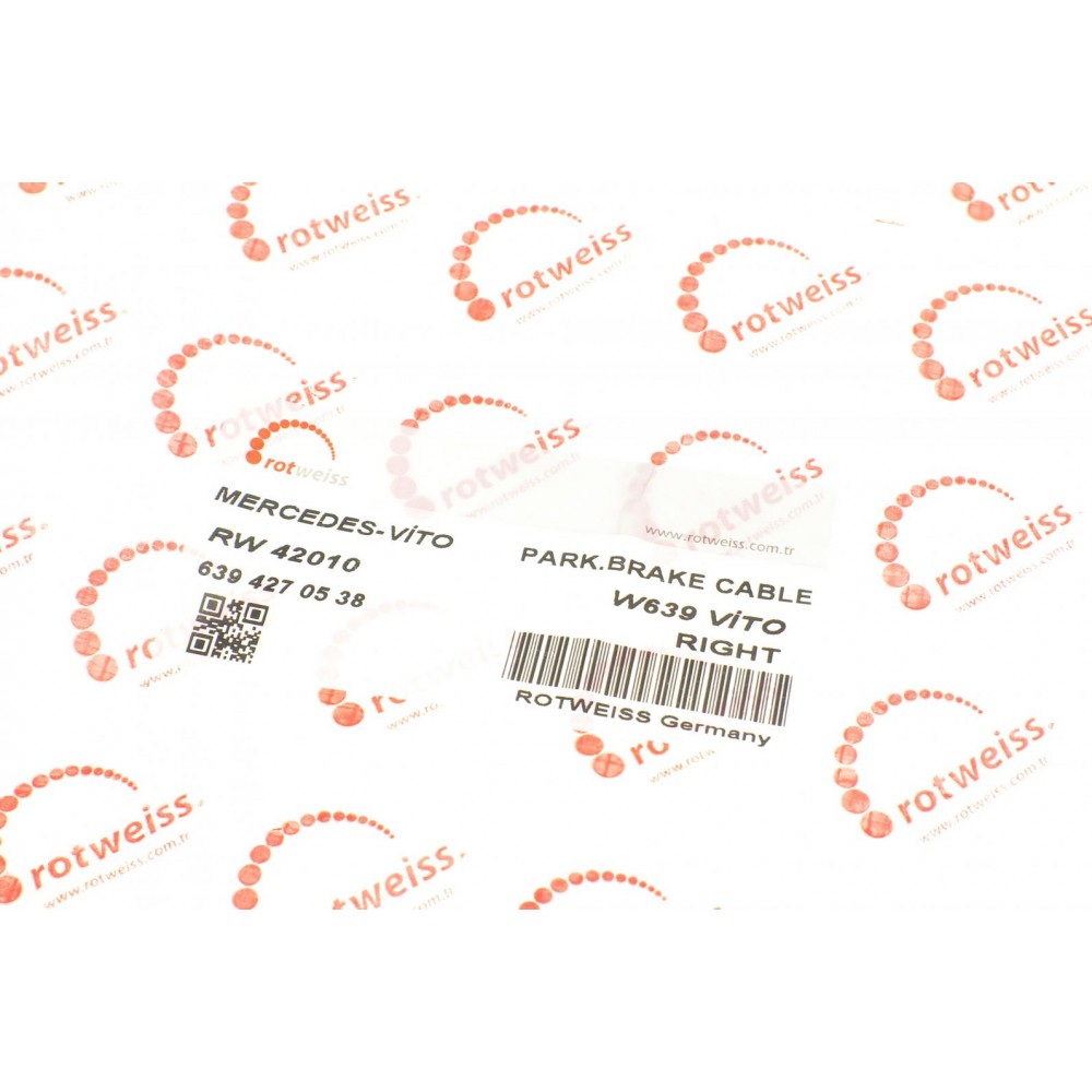 Трос ручника (задній) (R) MB Vito (W639) 03- (6394270538)