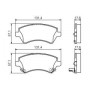 Колодки гальмівні (передні) Toyota Corolla 02-07