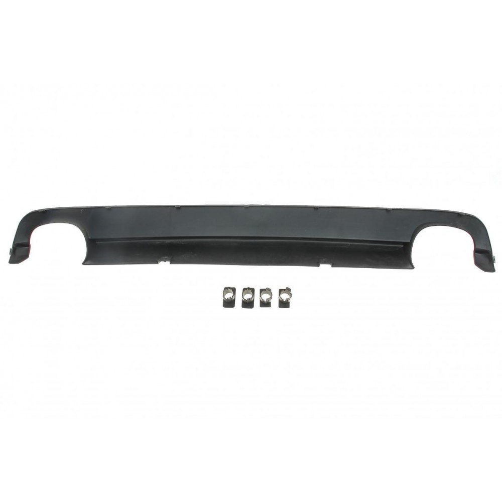 Бампер (задній) BMW 5 (E39) 96-03 (із отв. PDC, 2-сторонній вихлоп) M5