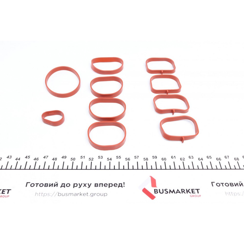 Прокладка колектора впускного Fiat Doblo/Opel Combo 1.4i 10- (к-кт)