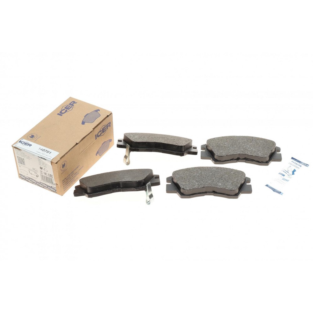 Колодки гальмівні (передні) Mitsubishi L200/L300/Pagero 80-