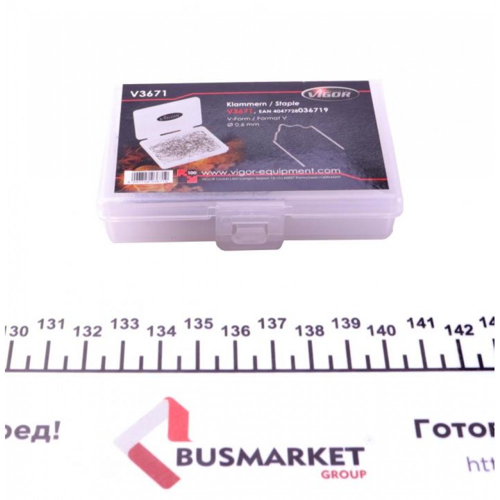 Скоба V-профіль Ø0,6 mm 100 од. (замінено на V3671N)