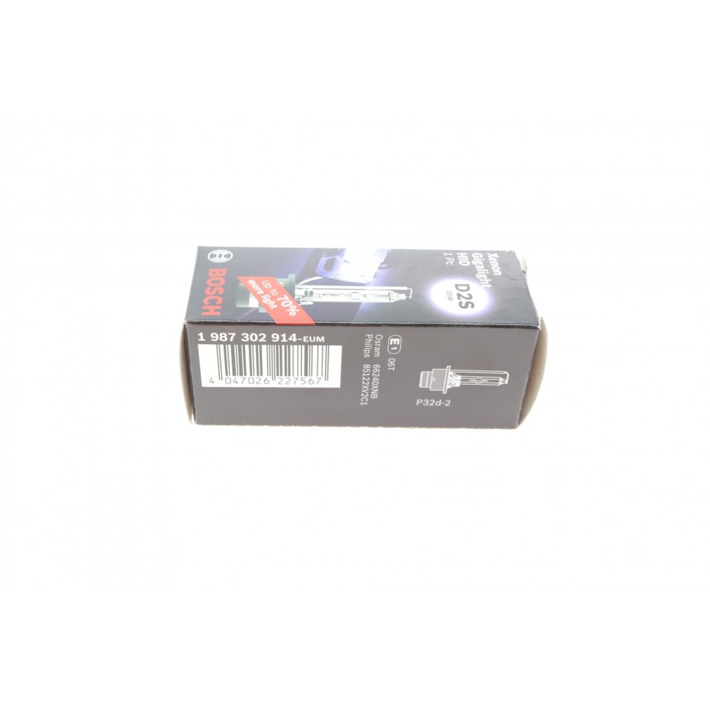 Автолампа D2S 85V 35W P32d-2 Xenon Gigalight/blue (4400K) Знято з постачання