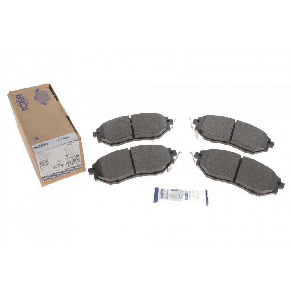 Колодки гальмівні (передні) Subaru Forester 08-/Legacy IV/V 03-14/Outback 03-/Impreza 12-