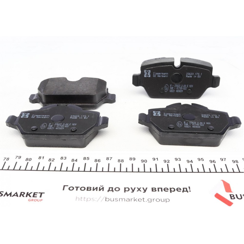Колодки гальмівні (задні) BMW 3 (E90/E92) 04-11/1 (E81/82/87) 03-13 (Lucas-Girling)