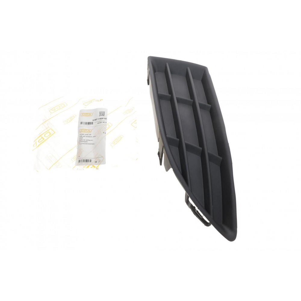 Вставка бампера (без протитуманки) Skoda Fabia/Roomster 06-15 (L)