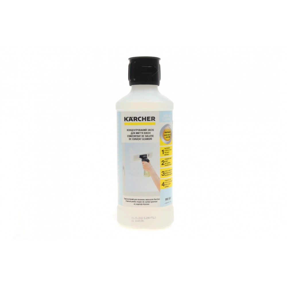 Засіб для чистки скла концентрат RM 500 (0.5L) (KV 4/WV 1/WV 2/WV 5/WV 6)