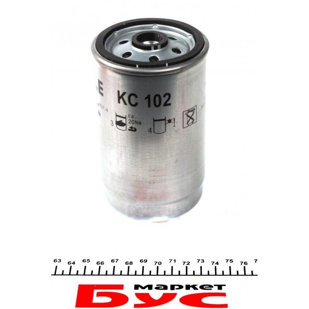 Фільтр паливний Daf (замінений на KC 102 MAHLE)