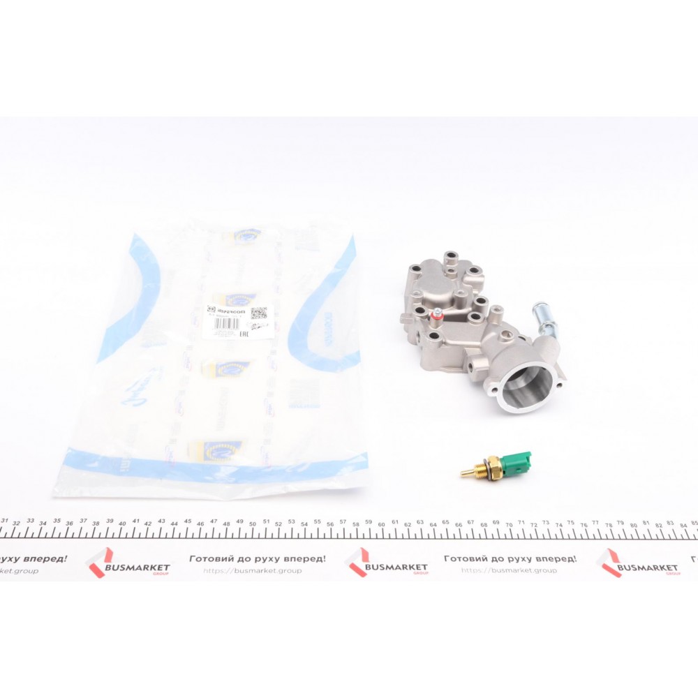 Корпус термостата Citroen Berlingo/Peugeot Partner 1.1-1.6i 96- (+датчик)