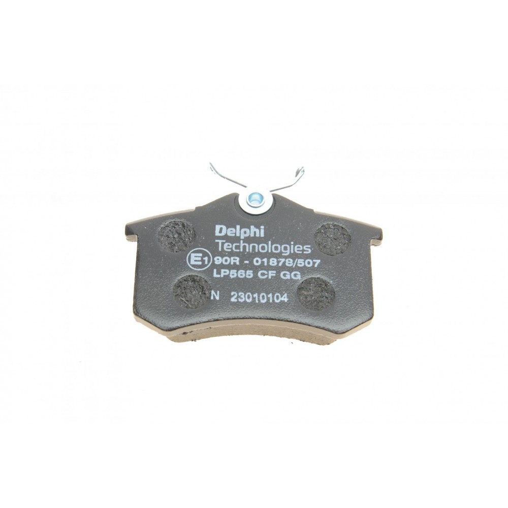 Колодки гальмівні (задні) Audi A4/A6/Skoda SuperB 01-09/Renault Clio 05-14/VW Golf/Passat 84-02