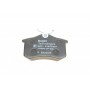 Колодки гальмівні (задні) Audi A4/A6/Skoda SuperB 01-09/Renault Clio 05-14/VW Golf/Passat 84-02