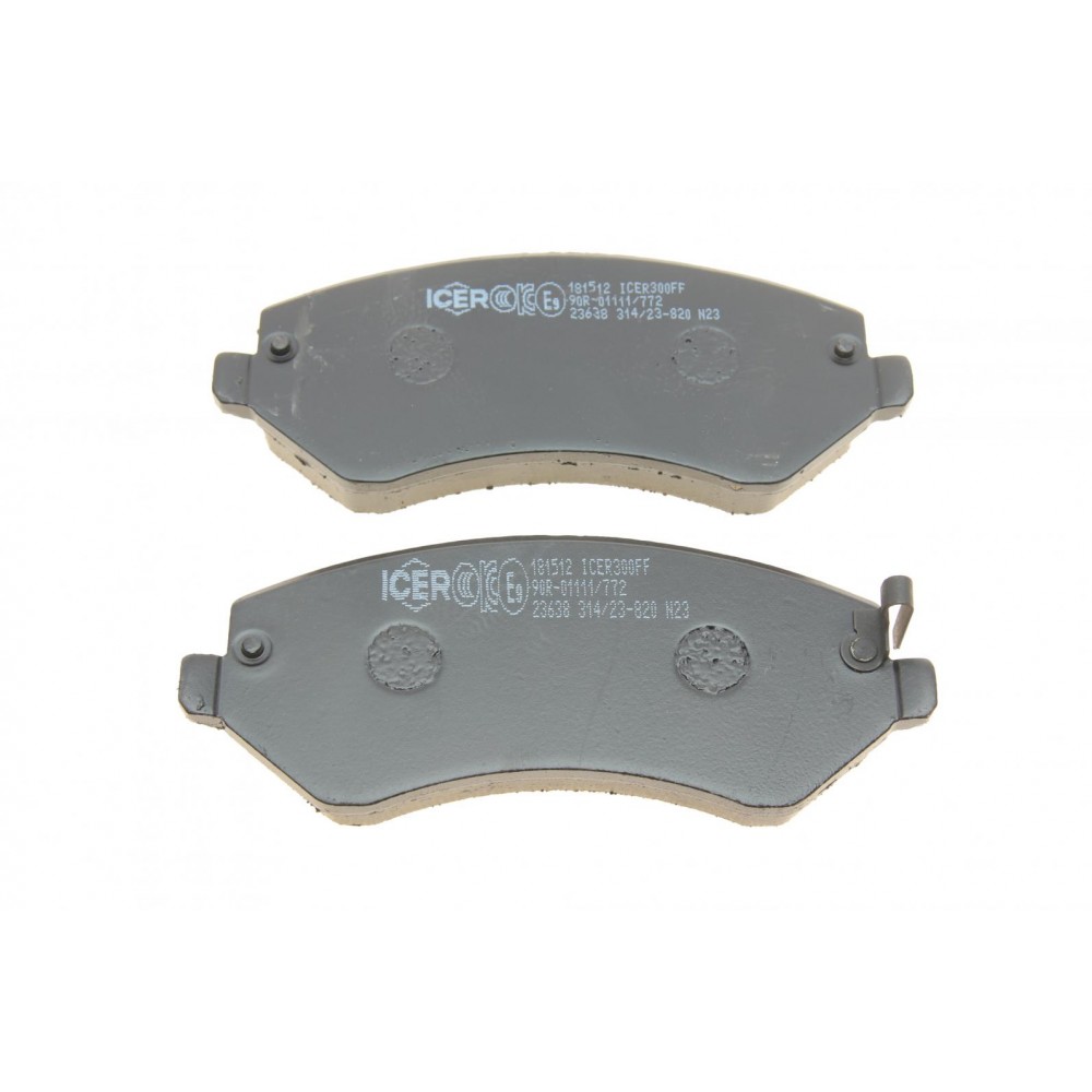 Колодки гальмівні (передні) Chrysler Voyager/Jeep Cherokee/Dodge Caravan 00-08