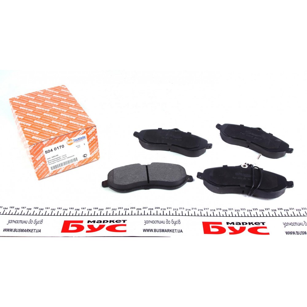 Колодки гальмівні (передні) Citroen Jumpy/Fiat Scudo/Peugeot Expert 1.6-2.0 07-