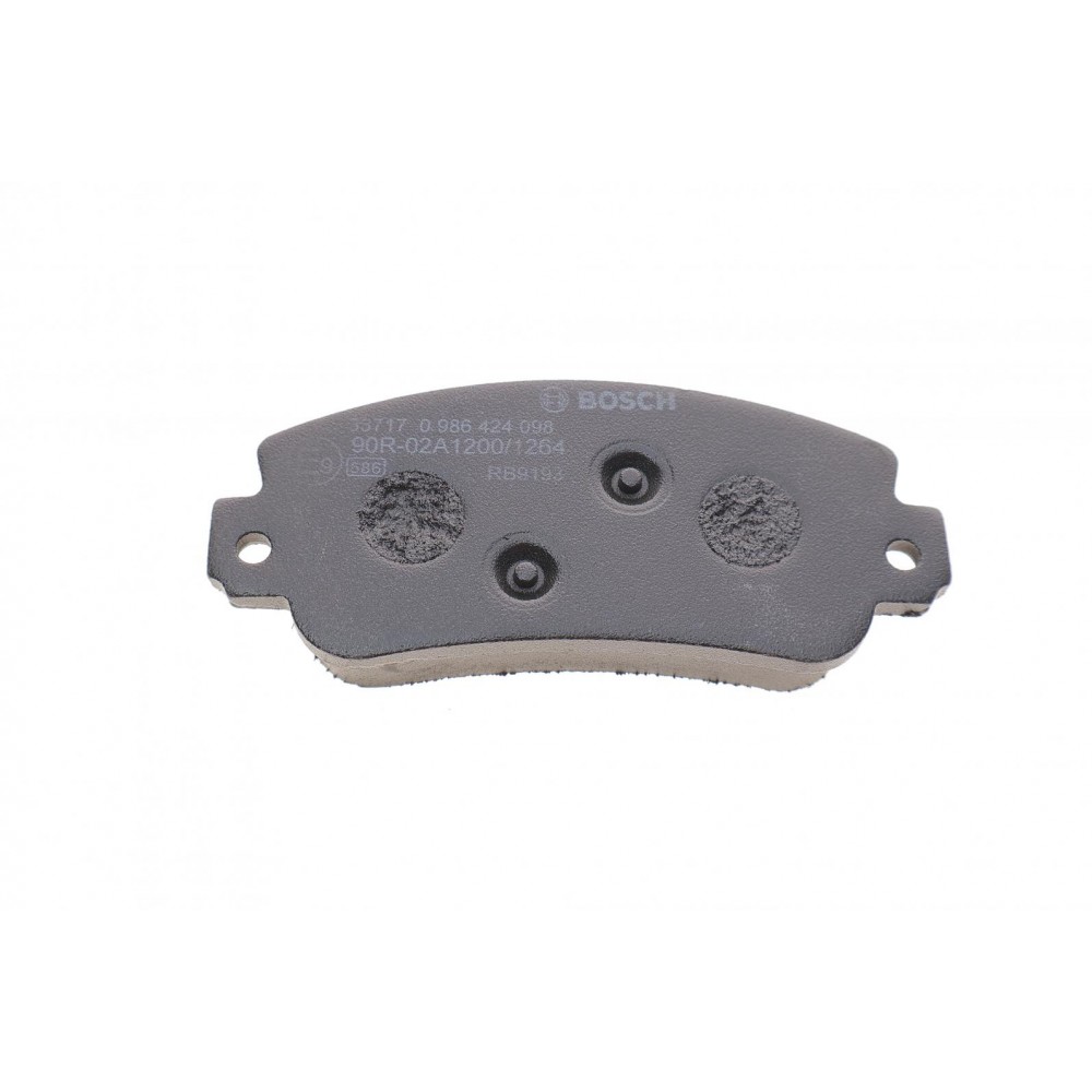 Колодки гальмівні (передні) Fiat Panda/Regata/Seat Ibiza/Terra 81-04 (Bosch)