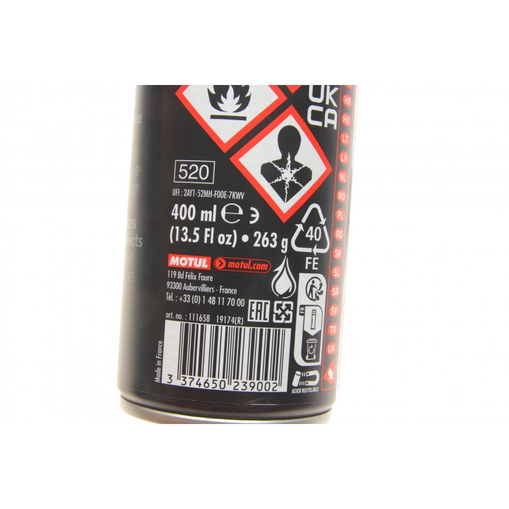 Змазка для ланцюгів мотоциклів C4 Chain Lube (400ml) (102983)