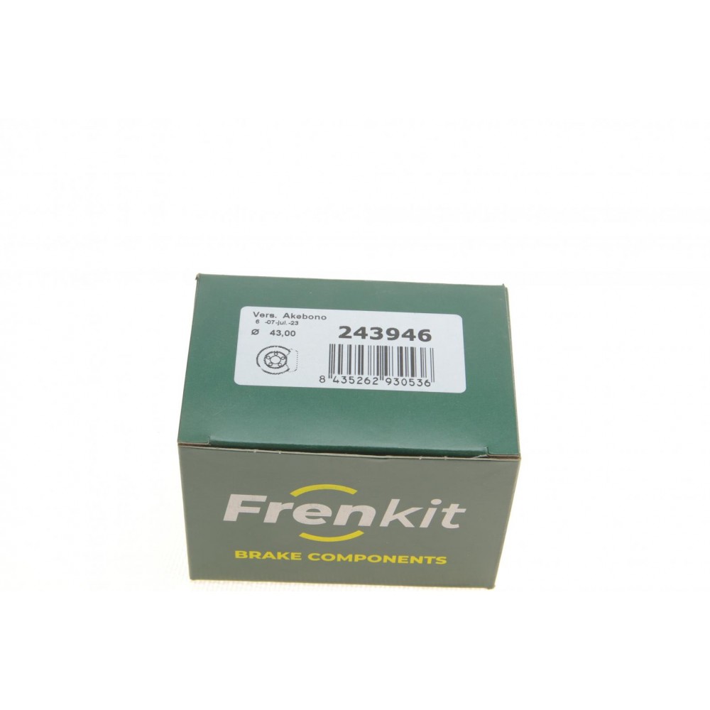 Ремкомплект супорта (заднього) Nissan Qashqai 07- (d=43mm) (+ поршень) (Akebono)
