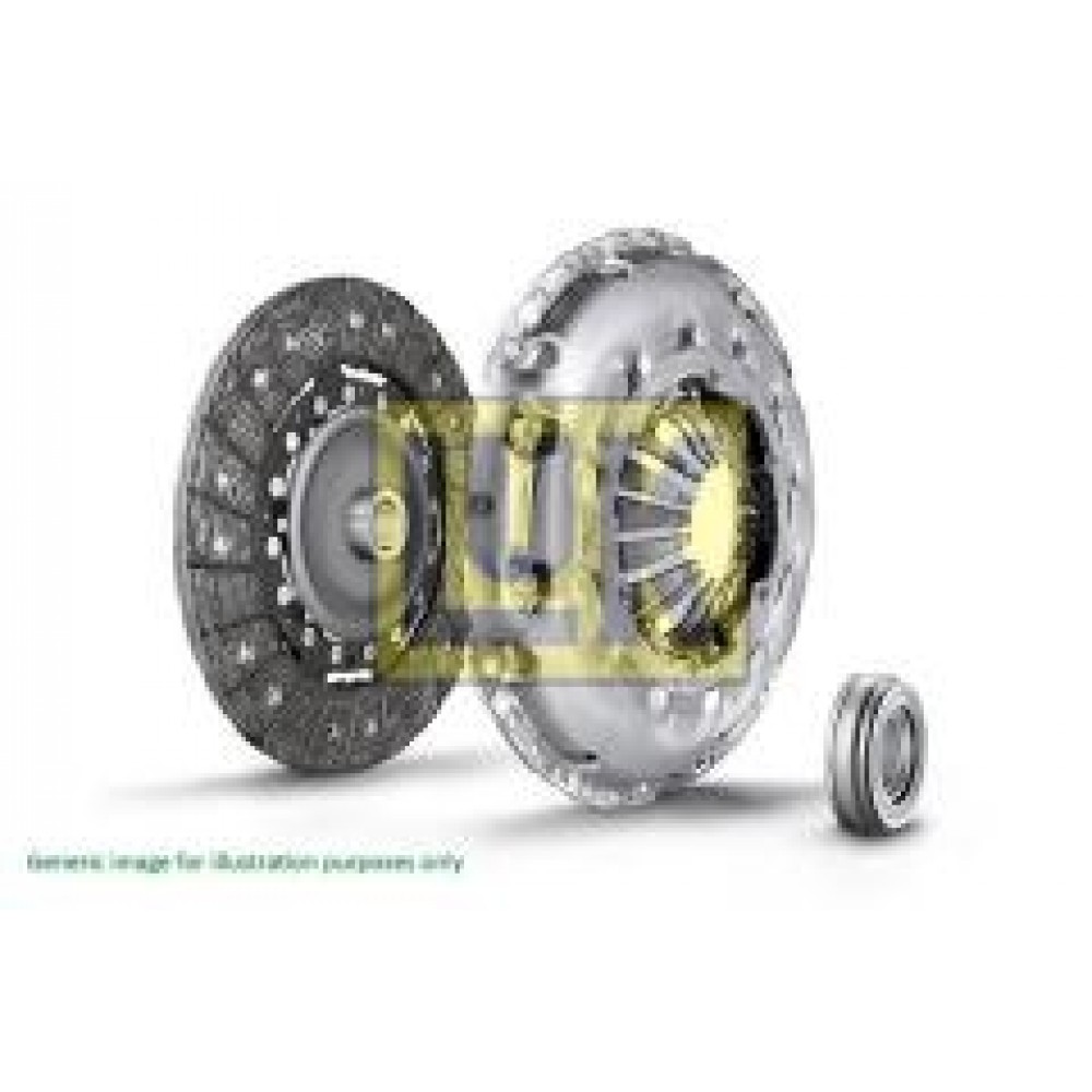 Комплект зчеплення Fiat Doblo 1.6D/1.9 JTD/Opel Combo 1.6 CDTI 10- (d=230mm) (+вижимний)