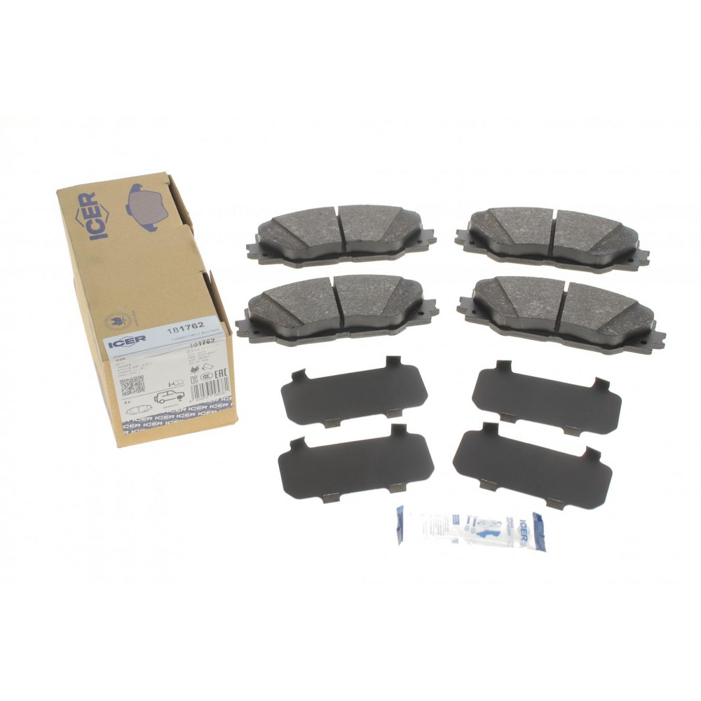 Колодки гальмівні (передні) Toyota Auris 10-18/Prius 08-/Rav4 III/IV 06-