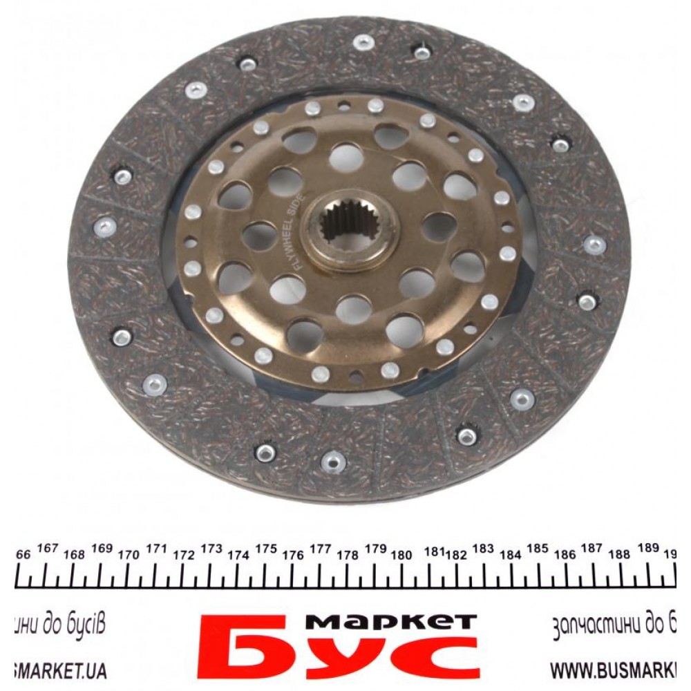 Комплект зчеплення Fiat Scudo 2.0JTD 99-06 (d=225mm) (+вижимний)