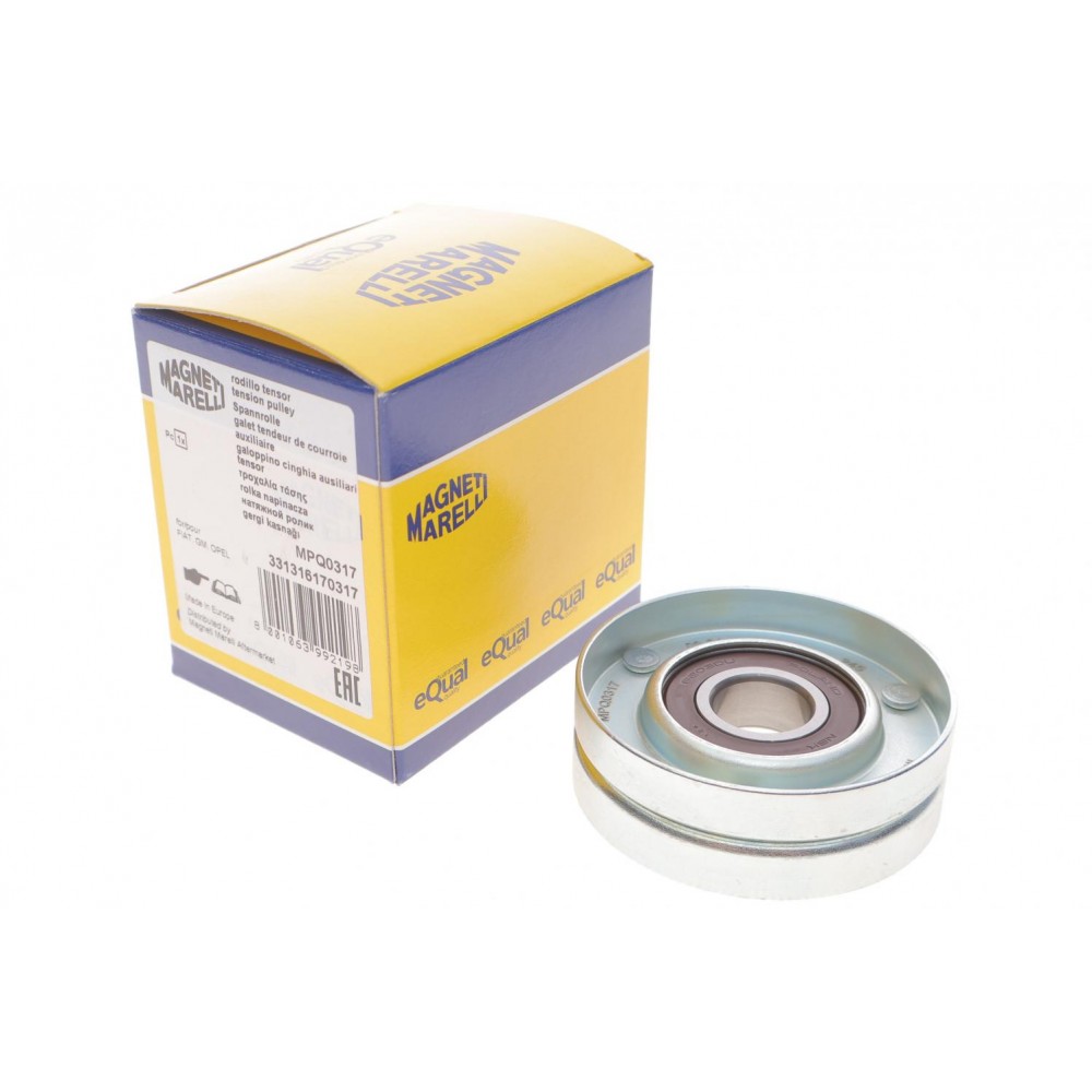 Ролик генератора Opel Astra/Vectra 1.5-1.8 03- (натяжний) (MPQ0317)
