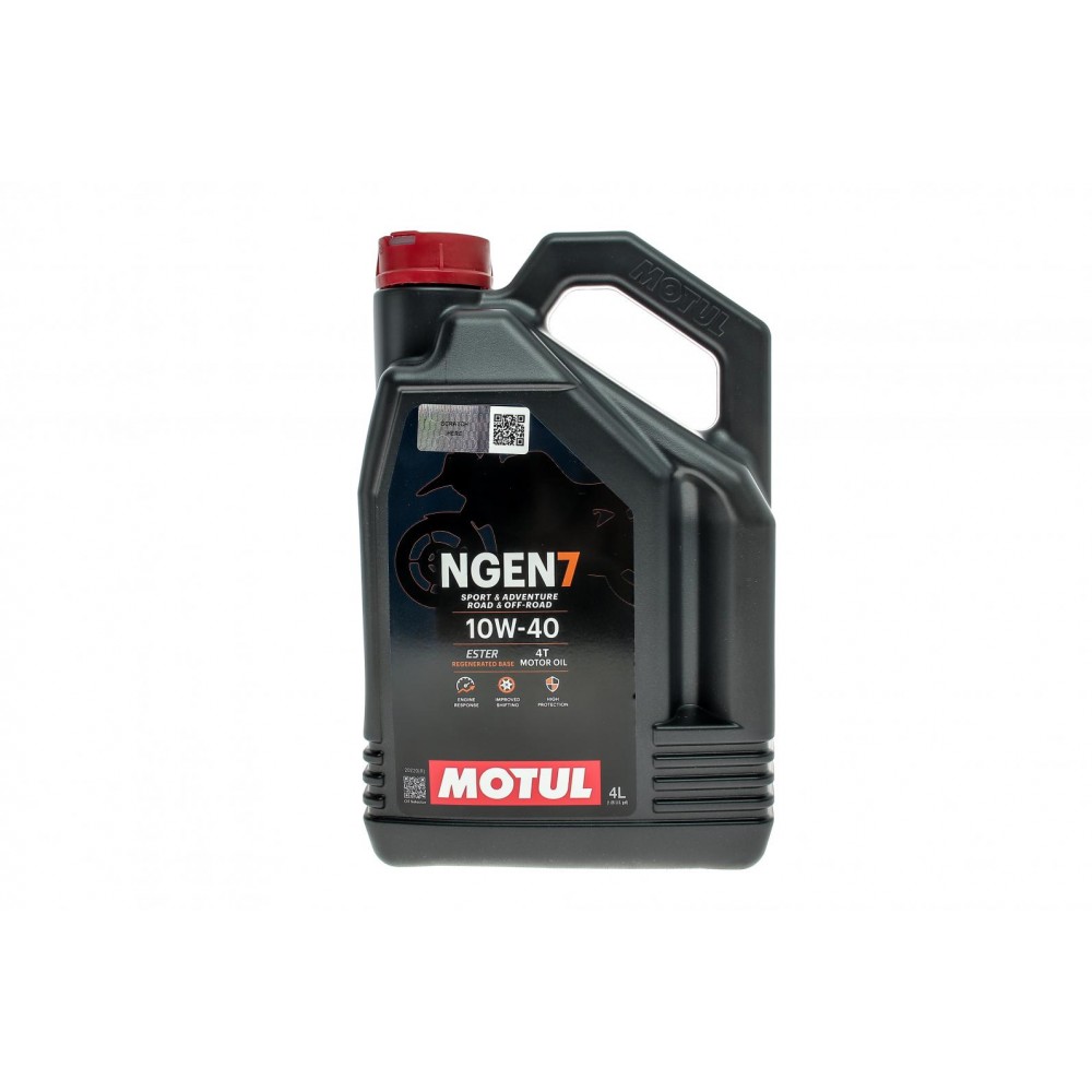Олива 10W40 NGEN 7 4T (4L) ( API SP/JASO MA2) (111836)
