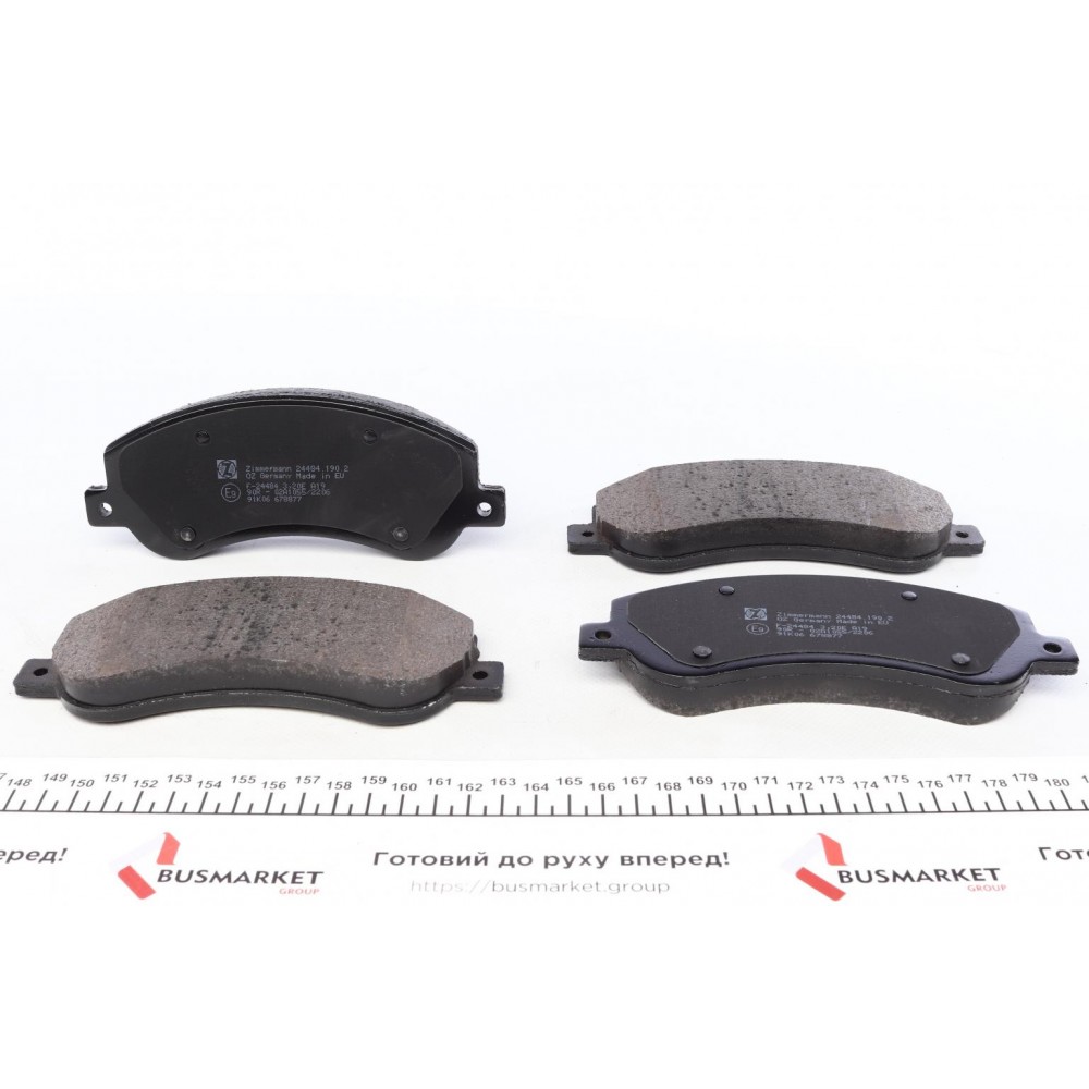 Колодки гальмівні (передні) VW Amarok 2.0 BiTDI/TDI/TSI 10- (Bendix-Bosch)