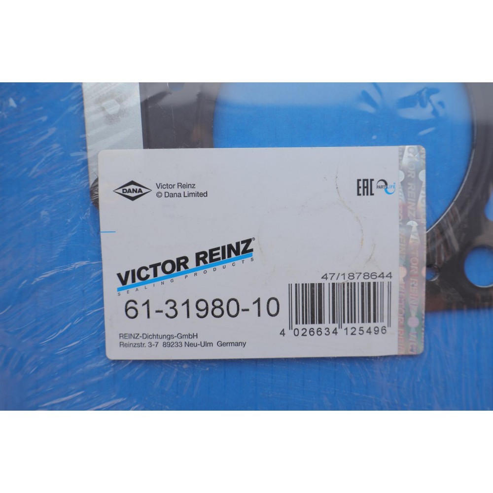 Прокладка ГБЦ VW Caddy 1.9TDI/SDI 95-04, Ø80,50mm, 1.57mm, (2 метки)
