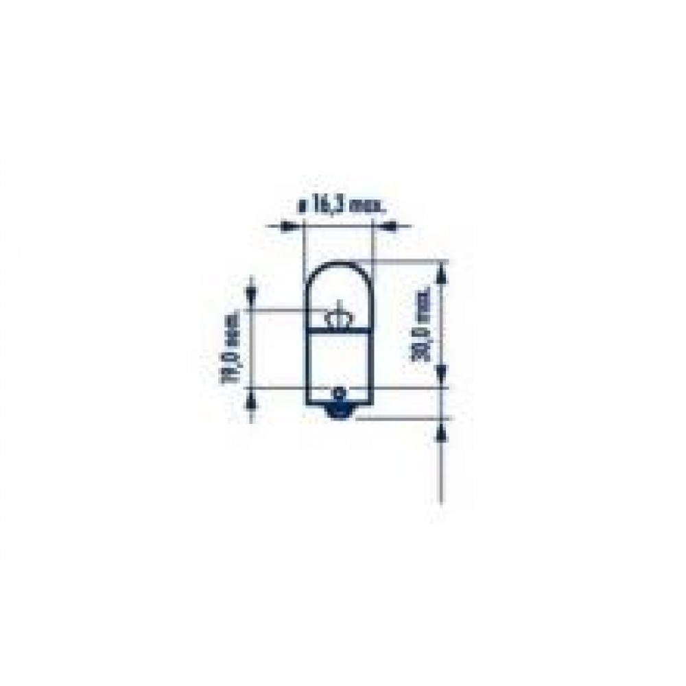 Автолампа R5W 12V 5W BA15s Standard