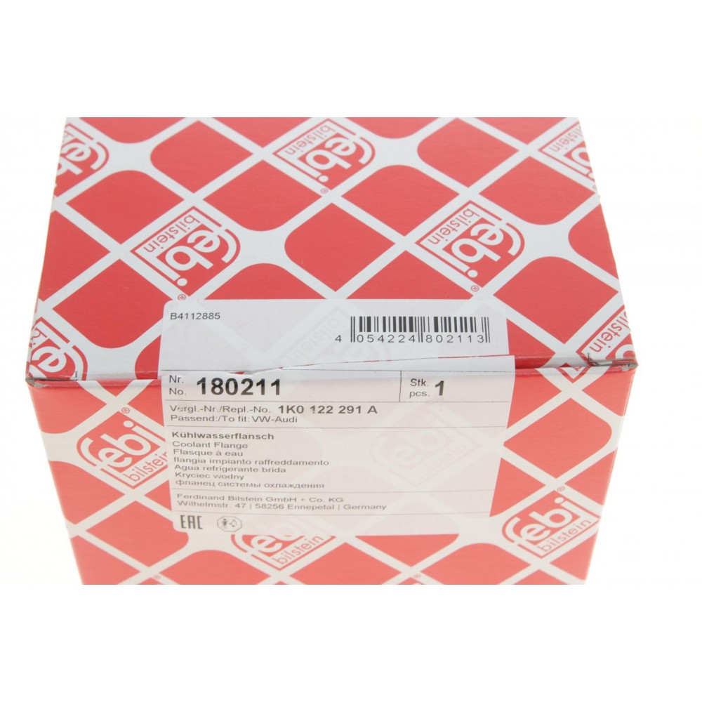 Фланець системи охолодження VW Golf V/Passat 2.0 FSI  04-10