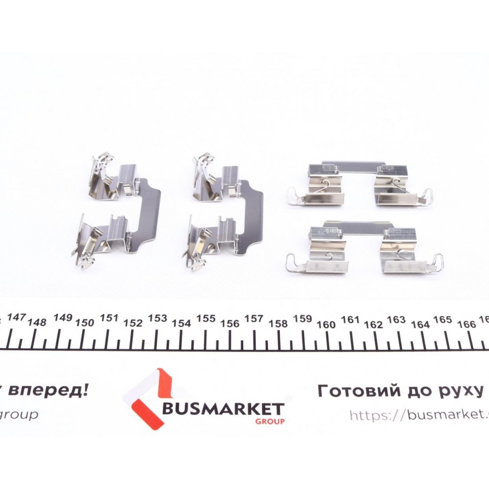 Планка супорта (заднього) прижимна (к-кт) Renault Megane IV/Scenic III/IV 09- (TRW)