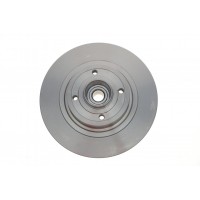 Диск гальмівний (задній) Renault Scenic II/Megane II 03-10 (270х10) (+ABS) (з підшипником) (повний)