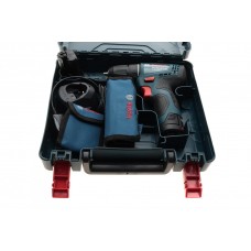 Шуруповерт акумулятрний GSR 120-LI 12V/2.0Ah (14/30 Nm) + к-кт біт + свердла