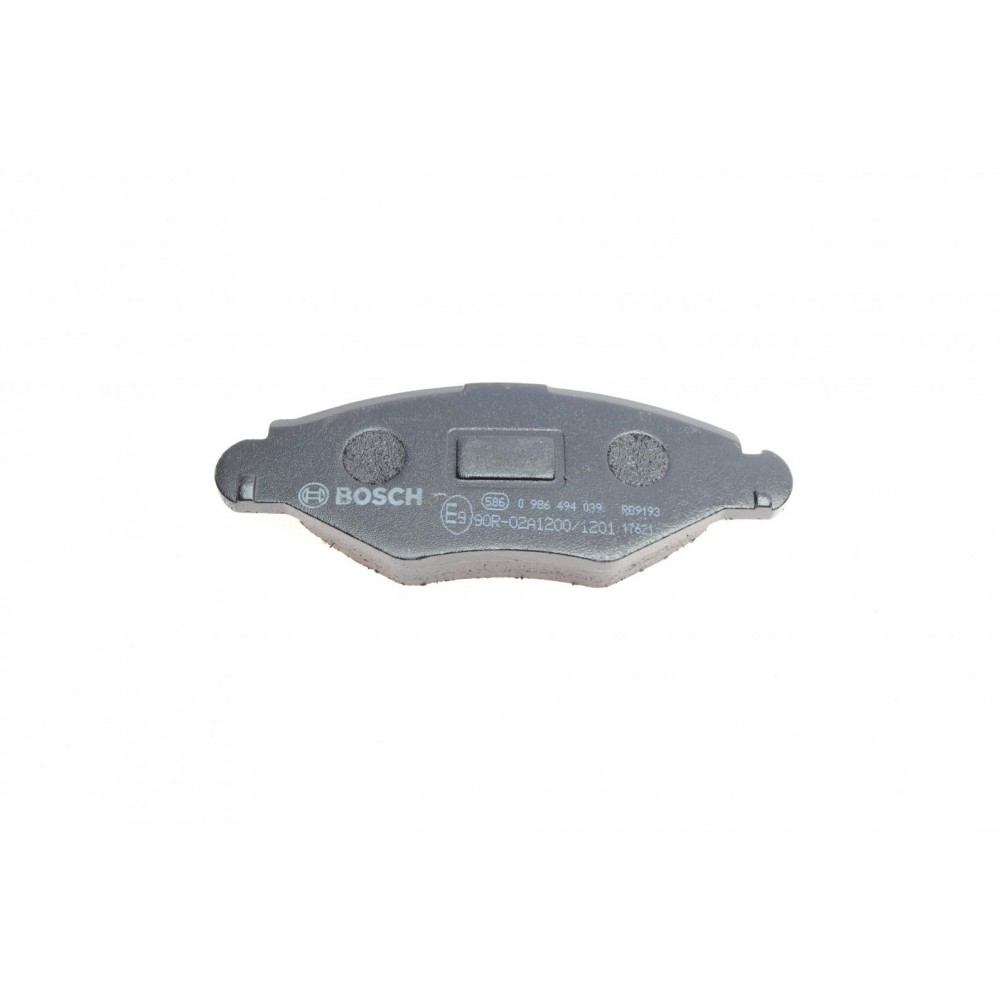 Колодки гальмівні (передні) Peugeot 206 98-/Peugeot 206+ 09-13/Peugeot 306 93-01