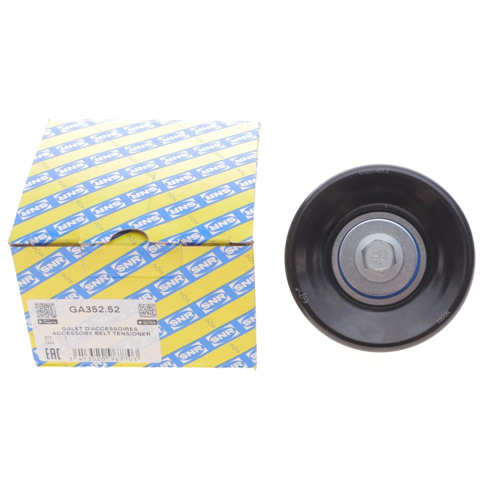 Ролик генератора Ford Connect 1.8D/TDCI 02- (+AC) (паразитний) (90x30)