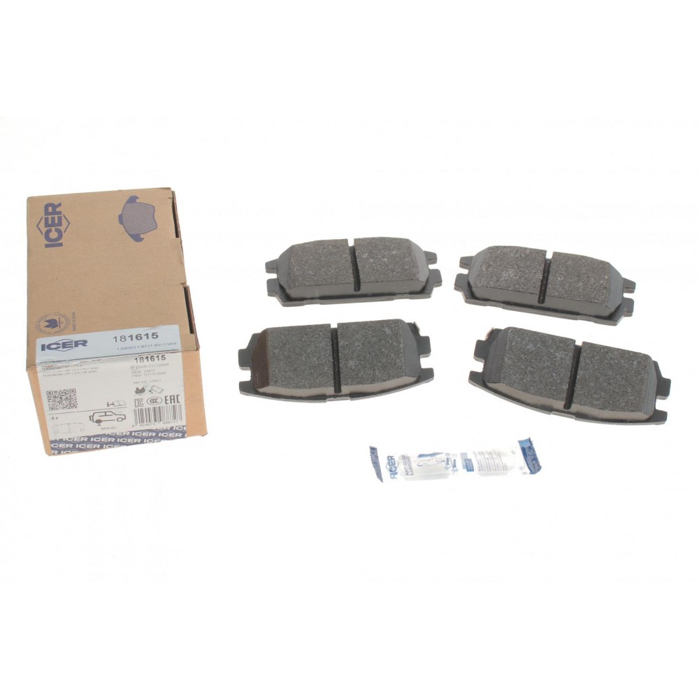 Колодки гальмівні (задні) Hyundai Terracan 01-06