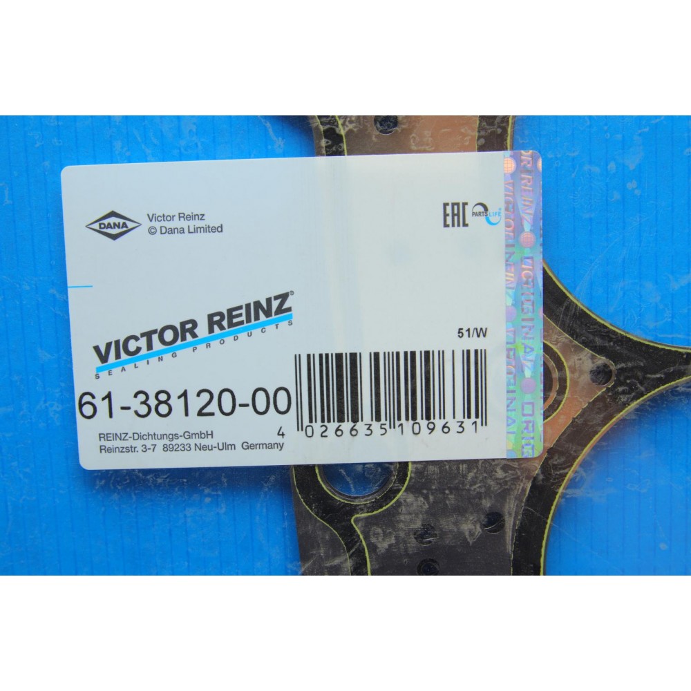 Прокладка ГБЦ BMW 3 (F30/F80)/5 (F10)/7 (F01-F04) 11-18 (1 метка) (1.45mm) N57 D30
