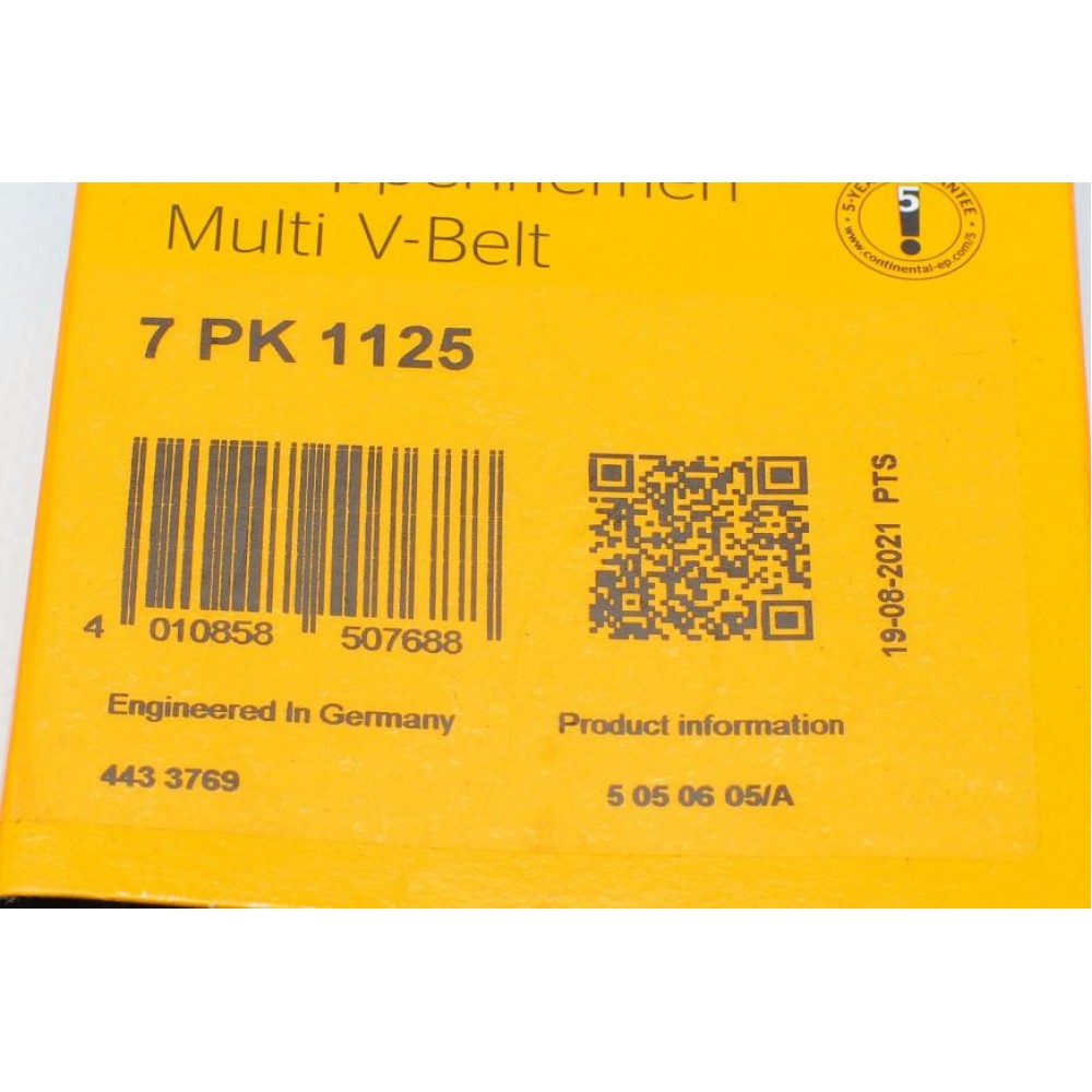 Ремінь генератора Renault Megane/Scenic 1.9dCi/2.0 03-/Nissan Juke 1.6 10-