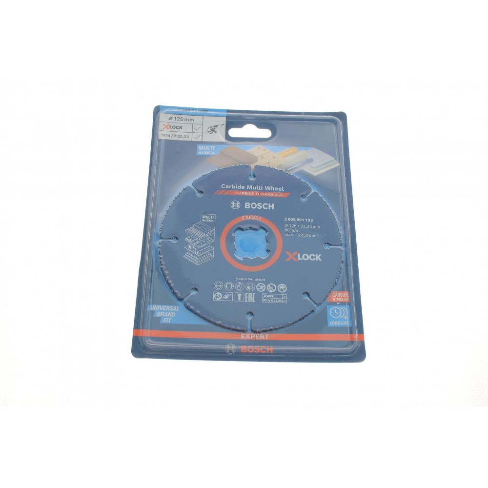 Круг відрізний 125x22,23 мм Expert Carbide Multi Wheel X-Lock