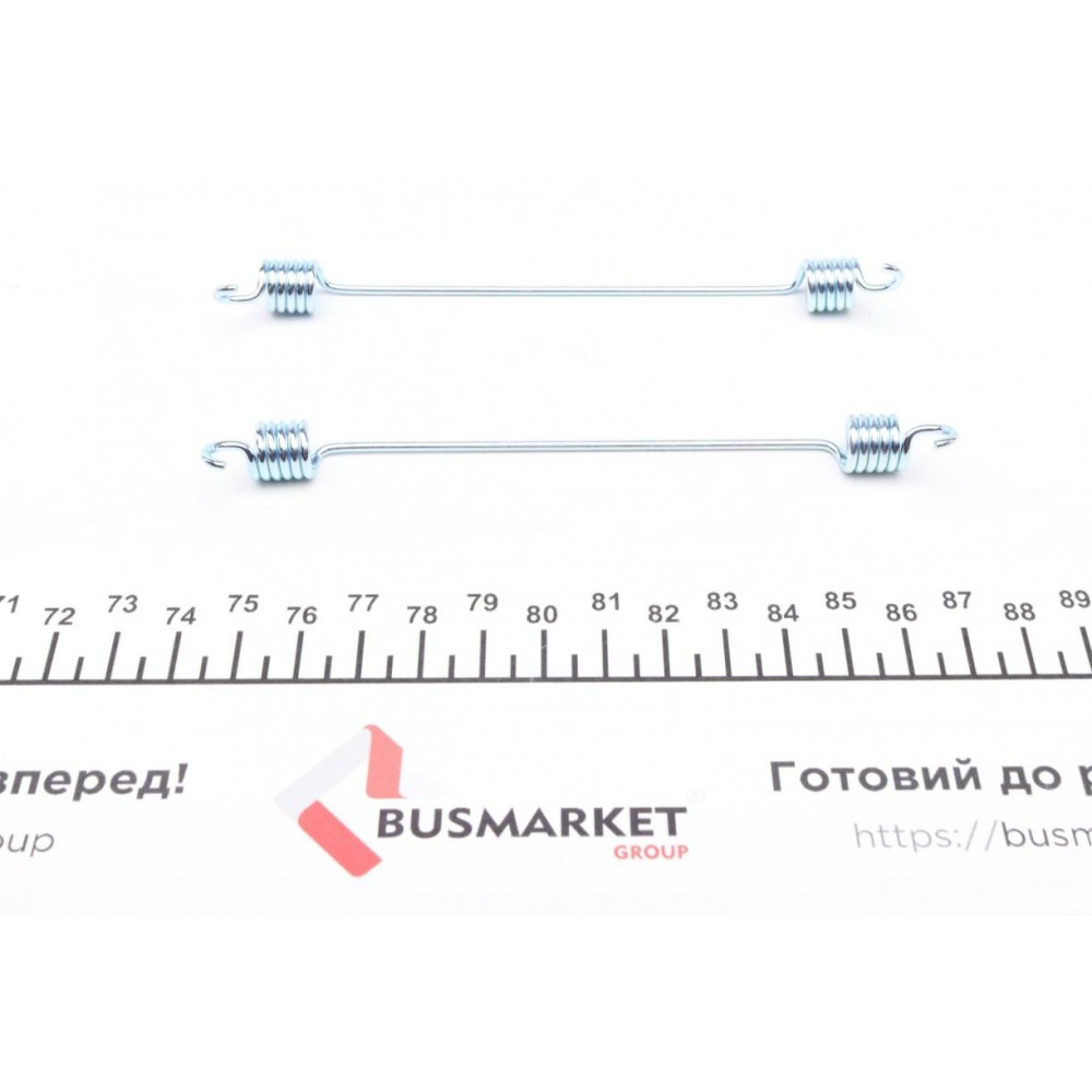 Комплект пружинок колодок ручника Renault Megane I -03 (203x38) Bendix