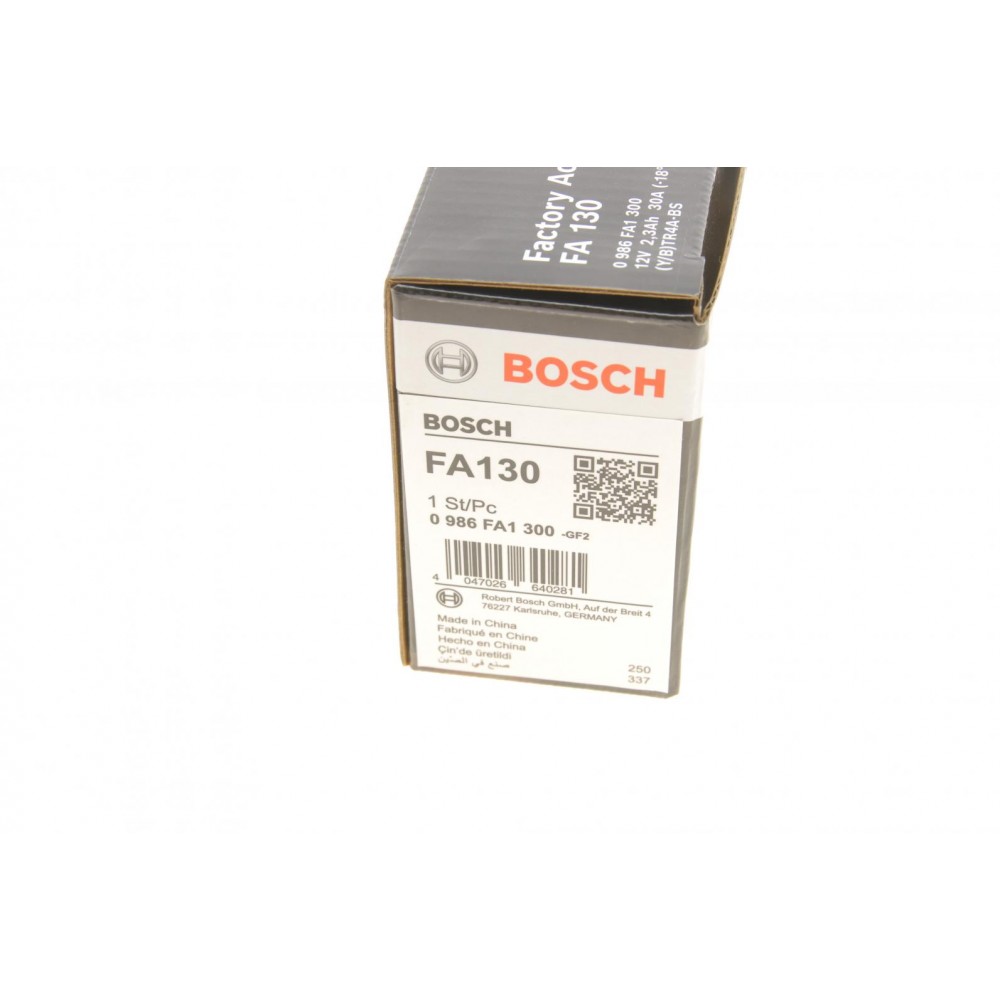 Акумуляторна батарея 2.3Ah/30A (113x48x85/+R/B0) (AGM) Factory Activated AGM
