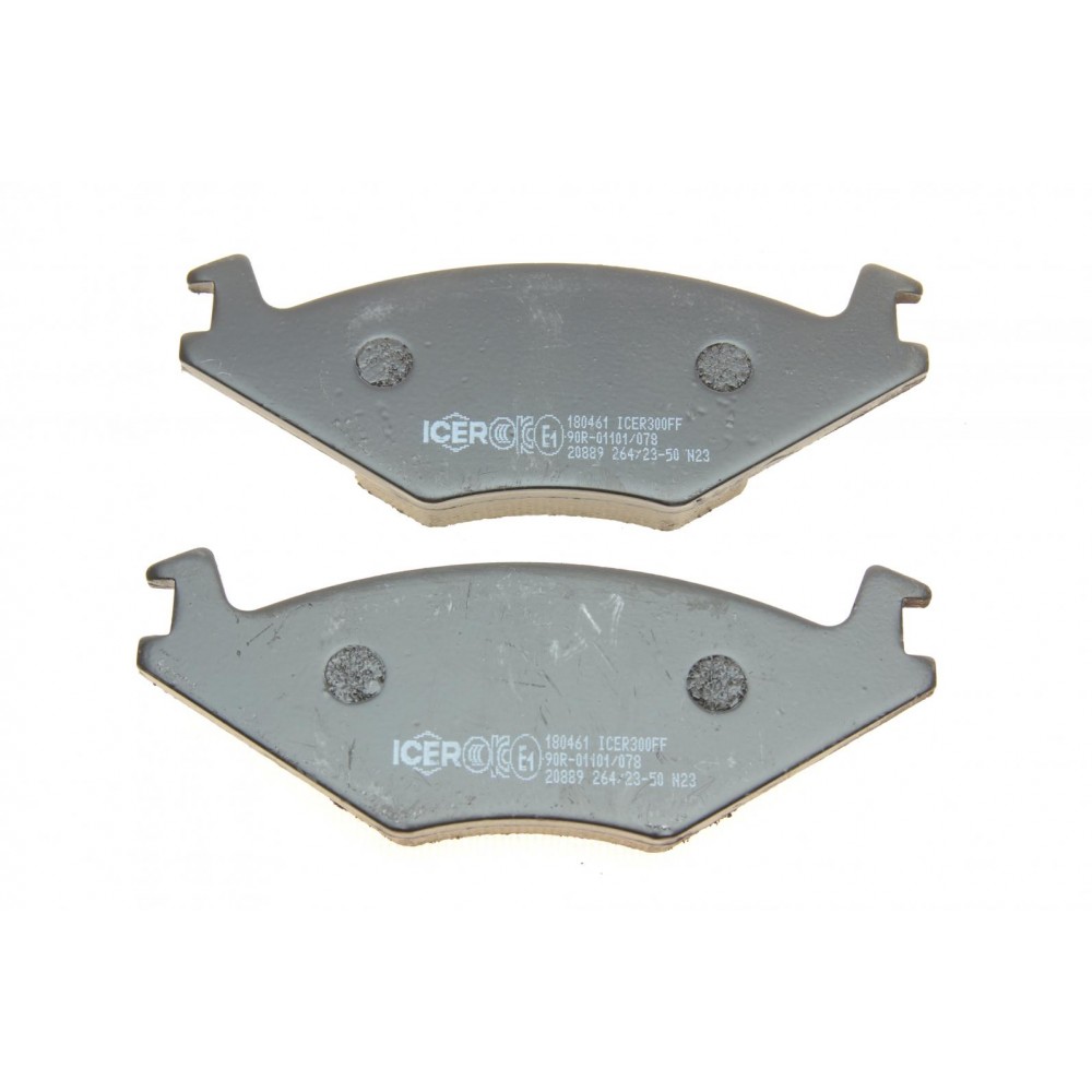 Колодки гальмівні (передні) Seat Cordoba/Ibiza 94-02/VW Golf/Jetta/Polo 81-94/Passat B1/B2 79-88