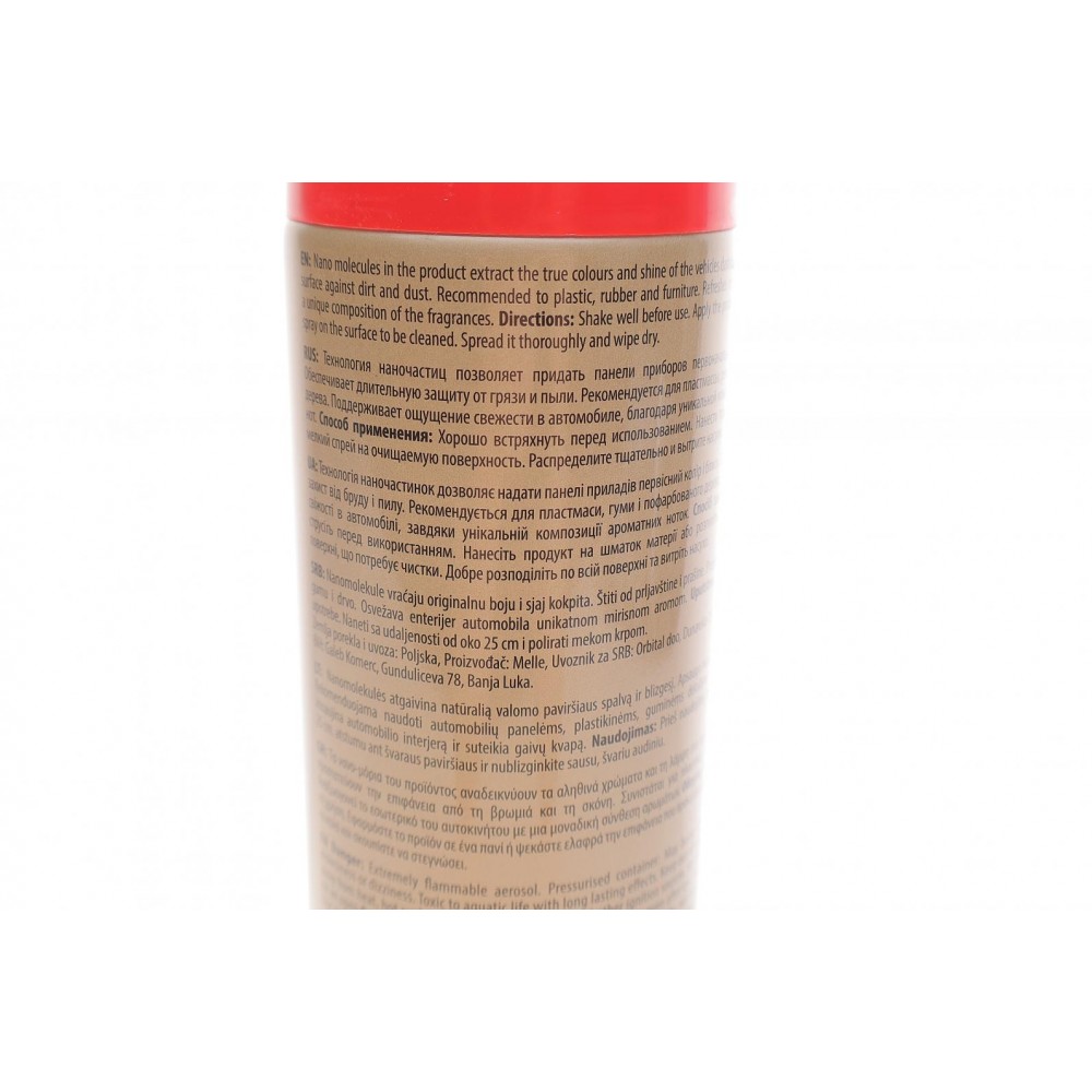 Засіб для чистки пластика (приборної панелі) Strawberry (750ml)