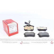 Колодки гальмівні (задні) VW Sharan 95-10/Ford Galaxy 95-06 (87.2x53.1x17) (Lucas) (з датчиком)